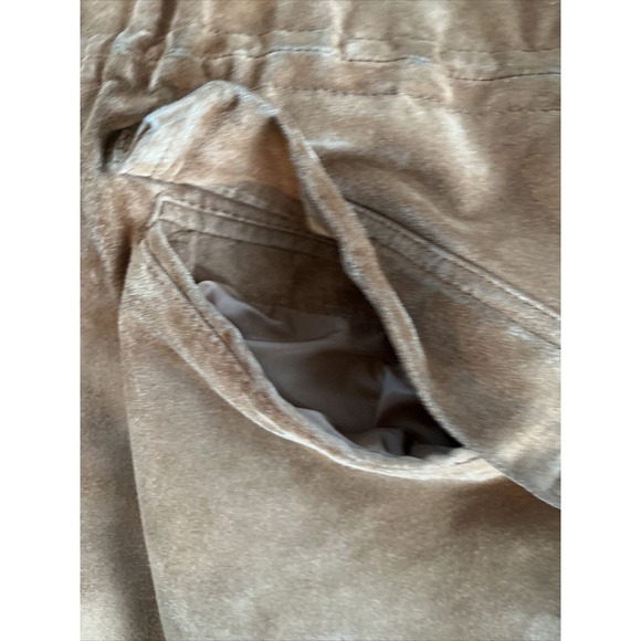 BT Ltd Jacket Mens Large Suede + Aztec Southwest Hood Lined Car Coat Vintage - Picture 9 of 16